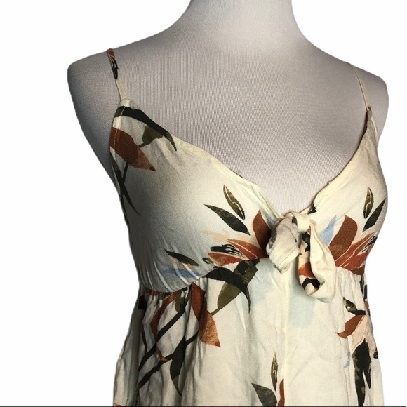 NWT O'Neill pale yellow floral Tatum Romper xs - Picture 6 of 12